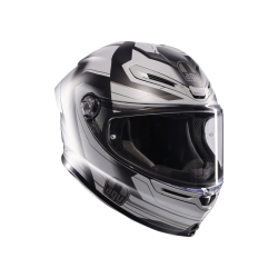Kask Motocyklowy AGV K6 S Ultrasonic Czarno/Szary Mat